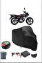 Black Yuki Forza 100 Rear Bag Compatible Waterproof Motorcycle Cover