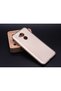 General Mobile 8 Case Soft Textured Colorful Slim Silicone Soft Cover Premier - Gold