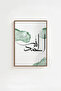 3 Piece Brown Real Wood Framed Painting Set - Model 28 - 4