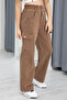 Brown High Waist Cargo Pocket Girls' Jean Pants 20302 - 4