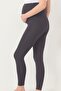 Smoked Stretchy High Waist Maternity Leggings - 4