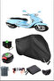 Black Rks Bitter 50 Rear Bag Lock Compatible Waterproof Canvas (Motorcycle)
