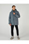 M Outerwear Coated Jacket Men's Gray Coat S 242049 -003