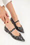 Black Snake Women's Ballerinas 20232 - 3