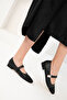 Women's Black Ballerinas 20235 - 5