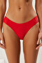 Kırmızı Regular Yüksek Bel Bikini Altı TBESS25BA00019 - 3