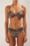 Leopar Desenli Regular Normal Bel Bikini Altı TBESS21BA0228 - 3