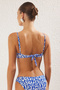 Etnik Desenli Balconette Kaplı Bikini Üstü TBESS24BU00121 - 4