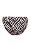 Zebra Desenli V Kesim Regular Normal Bel Bikini Altı TBESS21BA0168 - 6