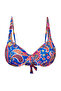 Çiçek Desenli Balconette Kaplı Bikini Üstü TBESS24BU00121 - 4