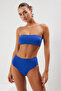 Saks Straplez Kaplı Hipster Yüksek Bel Basic Bikini Takımı TBESS22BT0018 - 2