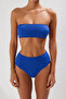 Saks Straplez Kaplı Hipster Yüksek Bel Basic Bikini Takımı TBESS22BT0018 - 4