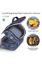 Kids 16 Inch School Bag with Lunch Bag Combo Shark - Grey - 7