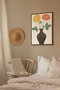 One Piece Brown Real Wood Framed Painting Set - Model 46