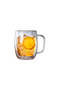 250 ml Double Walled Heat Insulated Glass Transparent Mug with Handle Mıt1008 - 2