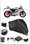 Black Ducati Panigale R Rear Tail Lock Compatible Waterproof Canvas (Motorcycle)