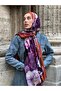 Rose Pattern Bamboo Shawl - 2