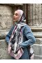 Rose Pattern Bamboo Shawl - 2