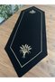 Gold Glitter and Embroidery Detailed 140*50 cm 1 Piece Ranır Cover - 2