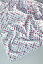 Organic Cotton Baby Blanket Heart Patterned Baby Blanket 100X120 cm - 2