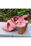 231712   Women's Genuine Leather Heeled Summer Shoes - 3