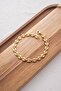 Steel Sailor Model Chain Anklet Suitable for Daily Use Anti-Tarnish Coffee Bean Anklet 5mm 22cm 4cm - 2
