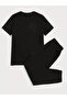 Printed T-Shirt & Sweatpants Jogger Tracksuit Set Combo - 2