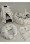 غطاء عربة الأطفال، وسادة عربة الأطفال، وسادة مستديرة من Babynest Cloud وStar، وسادة للرضاعة الطبيعية