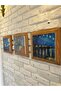 Set of 3 Stone Painting Boards with Solid (Wood) Frame 26X26 Set - 2