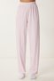 Pink Striped Bottom T-Shirt and Pajama Set - Lpq0006 - 5