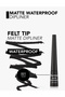 MATTE WATERPROOF DLN-01 BLACK - 4