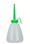 2 Pcs Motor Silicone Machinery Machine Oil Lubrication Plastic Bottle 150 ml Dropper Bottle with Funnel Mouth - 2