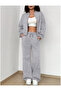 Women's Grey Plus Size Sportswear High Quality Baggy Loose Fit Stretchy Comfortable Fabric Sweatpants fdf9 - 6