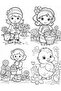 Coloring Book Set for Girls (3 Books) - 2