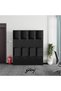 Godrej 4 Door Steel Locker with Heavy-Duty Construction Scratch-Resistant Black Finish - 5