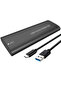 3145 USB 3.1 Type C إلى Pci-e Express Nvme Ssd M.2 M-key صندوق القرص الصلب