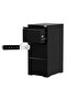Godrej 3 Drawer Digital Filing Cabinet with Touch Screen Lock Steel Black
