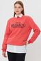 SWEATSHIRT WITH FLEECE INSIDE AND PRINT DETAIL(E24-00174) - 4