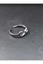 Infinity Sign Symbol Design Love Theme Stone Free Steel Adjustable Toe and Hand Finger Joint Ring - 4