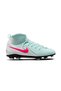 Youth turf ground cleats jr phantom luna ii club fg/mg green