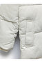 Oversize Puffer Jacket with Hooded Snap Button and Zipper - 7