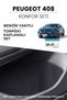 Peugeot 408 Comfort Set - Torpedo Coated and Sound Eliminator Car Interior Pockets
