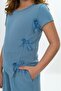 Girl's Bow Detailed Tracksuit Set - 2