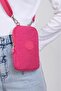 حقيبة كتف صغيرة للجنسين من القماش المجعد M 226 Mega Bag مع حامل للهاتف - 4