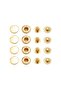 Metal Studs Vt2 -10 mm - Set of 25 Sets