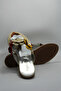 Women's Floral Genuine Leather Slippers - 3