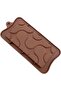 Silicone Chocolate and Wax Bar Mold - Flowing Water Drop, Bpa Free Baking - 3