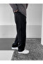 Black Baggy Fit Relaxed Fit Jean Trousers - 3