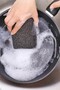 (6 Pcs) Stainless Power Inox Sponge Special Steel Wire Texture Dish Sponge Factory Outlet - 6