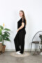 Women's Li̇King Vi̇Skon Lace Sleeve Plus Size Suit